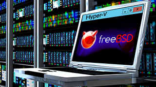 سرعة الشبكة في FreeBSD على Hyper-V